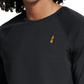 Camiseta masculina de manga comprida Bass Outdoor Path, preta