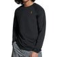 Camiseta masculina de manga comprida Bass Outdoor Path, preta