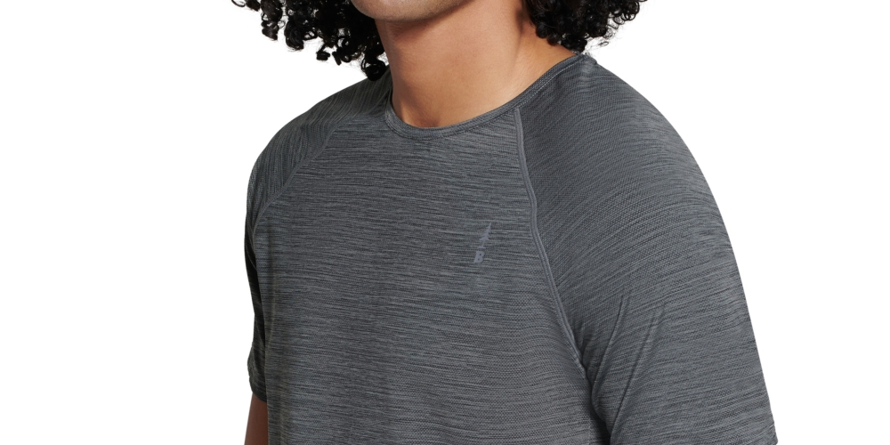 Camisas de fitness de desempenho masculino Bass Outdoor cinza tamanho pequeno