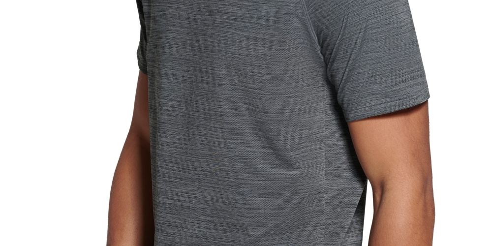 Camisas de fitness de desempenho masculino Bass Outdoor cinza tamanho pequeno