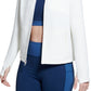 Bass Outdoor Palmetto Full Zip Fleece Leve Feminino Branco Tamanho Médio