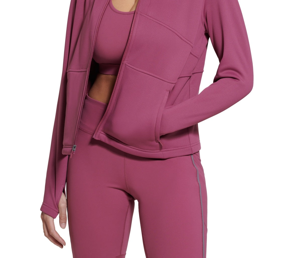 Bass Outdoor Palmetto Full Zip Fleece Leve Feminino Rosa Tamanho Grande