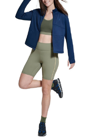 Bass Outdoor Palmetto Full Zip Fleece Leve Feminino Azul Tamanho X-S