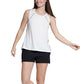 Camiseta regata feminina Macworth da Bass Outdoor, branca, tamanho pequeno