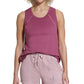Camiseta regata feminina Macworth Bass Outdoor rosa tamanho extragrande