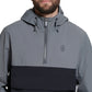 Jaqueta anoraque dobrável masculina Bass Outdoor, preta, tamanho XX-G