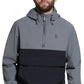 Jaqueta anoraque dobrável masculina Bass Outdoor preta