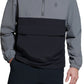 Jaqueta anoraque dobrável masculina Bass Outdoor preta