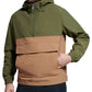 Jaqueta anoraque dobrável masculina Bass Outdoor, verde, tamanho XX-G