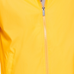 Jaqueta de chuva leve com capuz e borracha masculina Club Room, amarela, tamanho extragrande