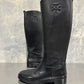Tory Burch Bota The Riding Feminina Preta Tamanho 9