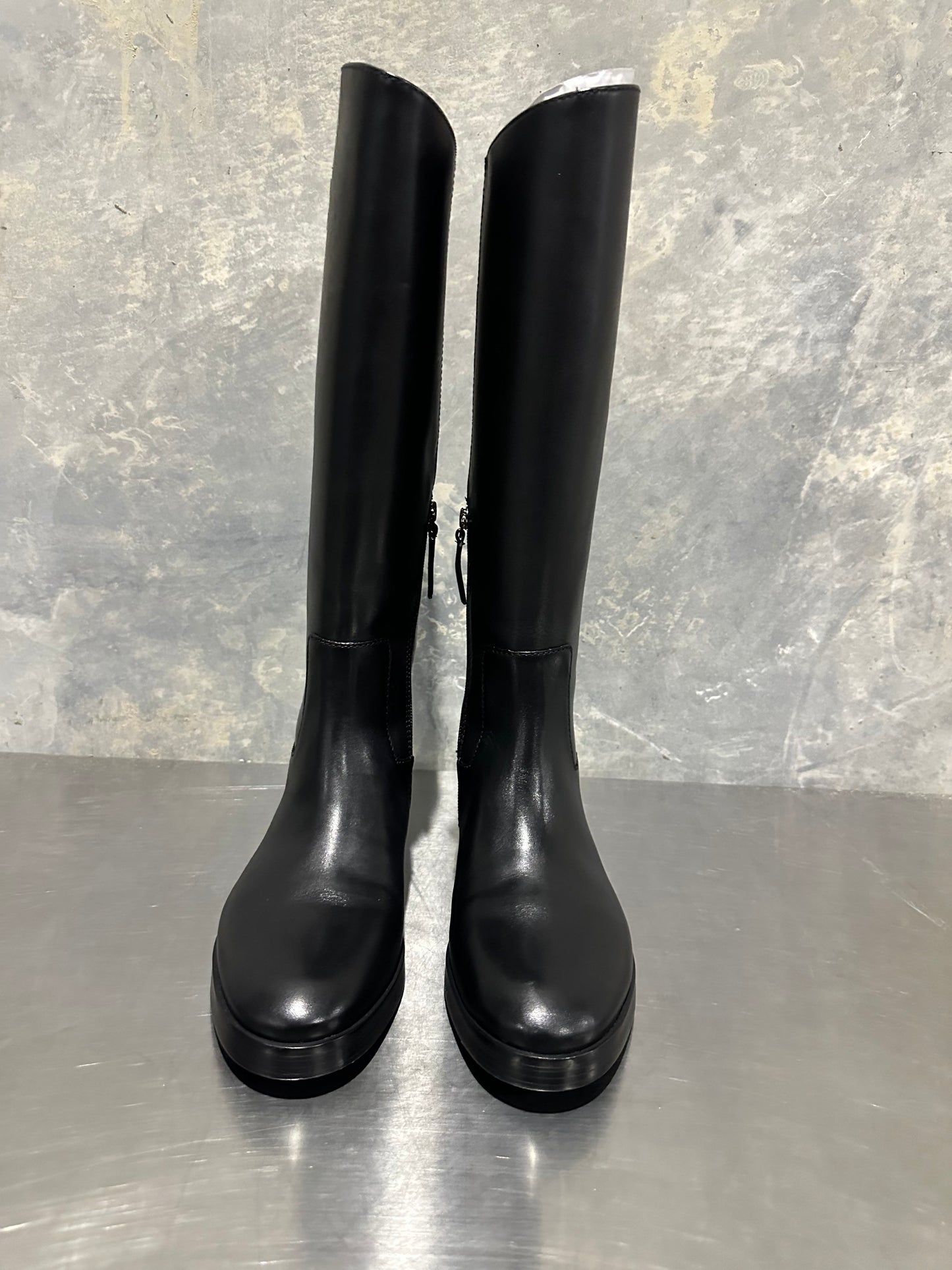 Tory Burch Bota The Riding Feminina Preta Tamanho 9