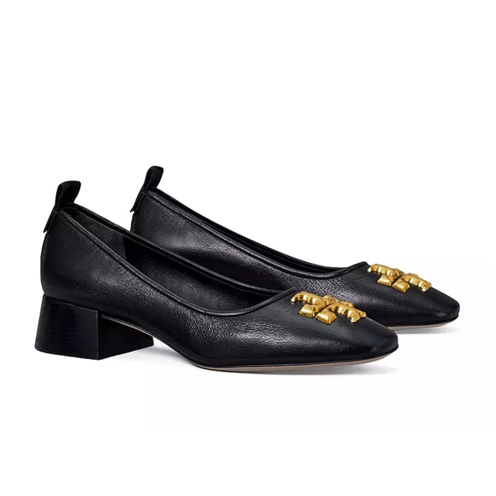 Tory Burch Eleanor Scarpin Feminino Bico Fino Preto Tamanho 8