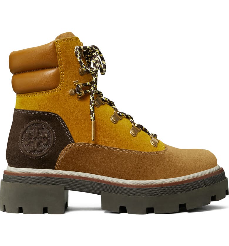 Bota de caminhada Miller feminina Tory Burch, marrom, tamanho 6