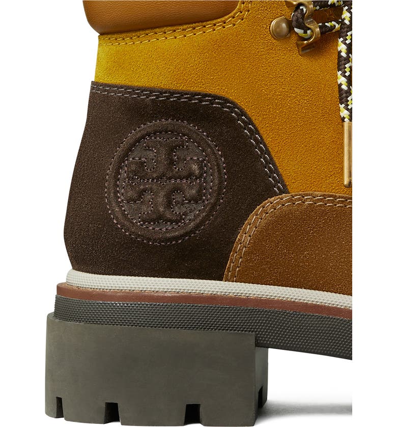 Bota de caminhada Miller feminina Tory Burch, marrom, tamanho 6