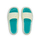 Tory Burch Bubble Jelly Slide Sandália Feminina Azul Tamanho 10