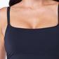 Maiô feminino Rod Beattie Kore, preto, tamanho 8
