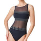 Maiô feminino Bleu By Rod Beattie Off The Grid, preto, tamanho 6