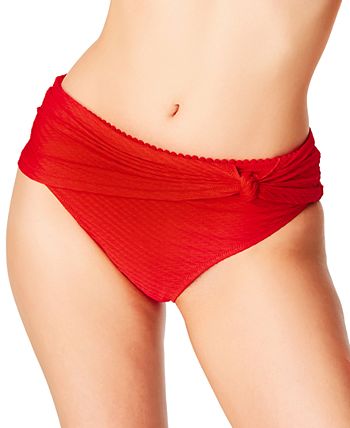Jessica Simpson Maiô Piquet Feminino Vermelho Tamanho P
