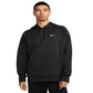 Moletom com capuz Nike Therma-FIT em preto/branco tamanho XXL