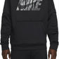 Moletom com capuz Nike Therma-FIT masculino, preto, tamanho XX-G