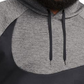 Moletom com capuz Nike Therma FIT masculino cinza tamanho grande