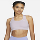 Sutiã esportivo Nike Swoosh Impact feminino roxo tamanho XX-G