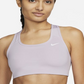 Sutiã esportivo Nike Swoosh Impact feminino roxo tamanho XX-G