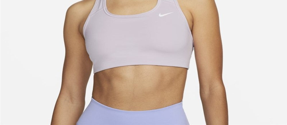 Sutiã esportivo Nike Swoosh Impact feminino roxo tamanho XX-G