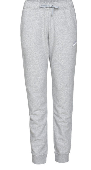Calça de moletom Nike Sportswear Club Fleece Midrise Feminina Cinza Tamanho Médio
