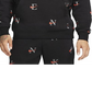 Moletom Nike Club Fleece Masculino Estampado Preto Tamanho P