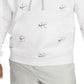 Moletom Nike Masculino Estampado Club Fleece Branco Tamanho XX-G