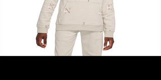 Conjunto de agasalho infantil Nike Boy's, branco, tamanho médio