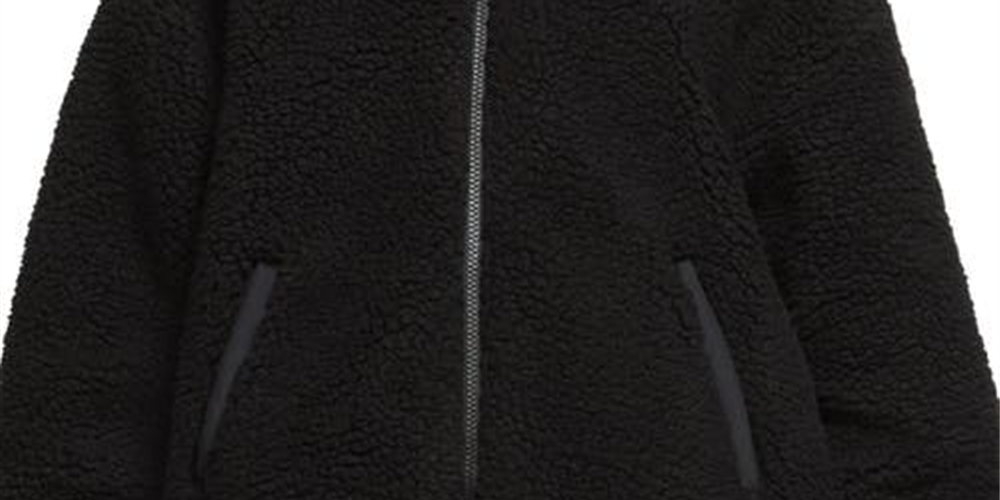 Jaqueta Nike Sportswear Swoosh Plush Fleece Feminina Preta Tamanho Médio