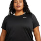 Camiseta Nike Dri FIT Feminina Preta Tamanho XXG