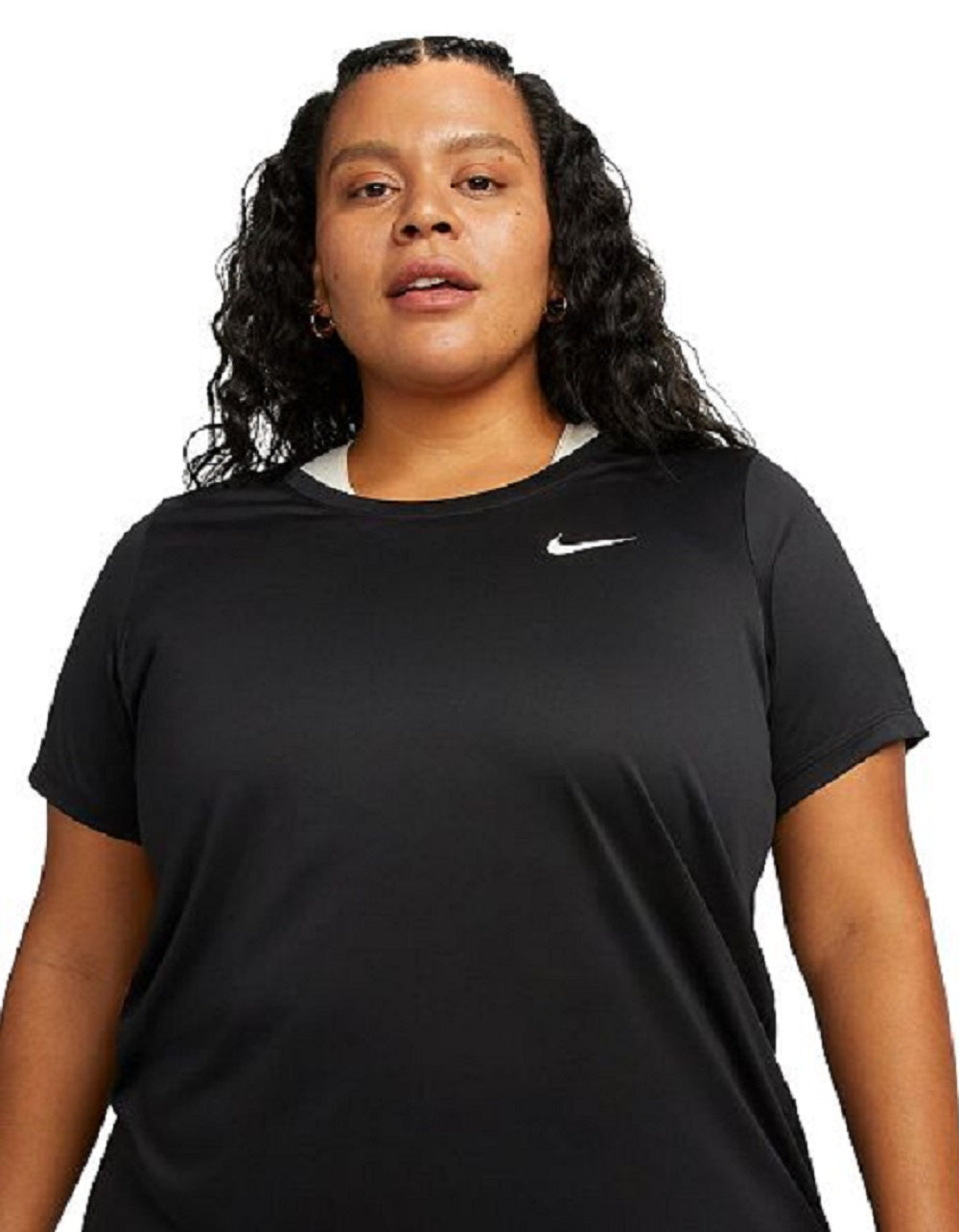 Camiseta Nike Dri FIT Feminina Preta Tamanho XXG