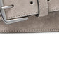 Cinto social masculino de camurça Michael Kors cinza tamanho 34