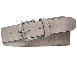 Cinto social masculino de camurça Michael Kors cinza tamanho 34