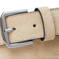 Cinto social masculino de camurça Michael Kors marrom tamanho regular