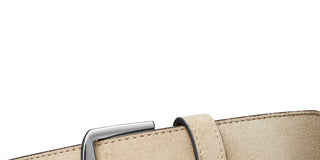 Cinto social masculino de camurça Michael Kors cinza tamanho 34