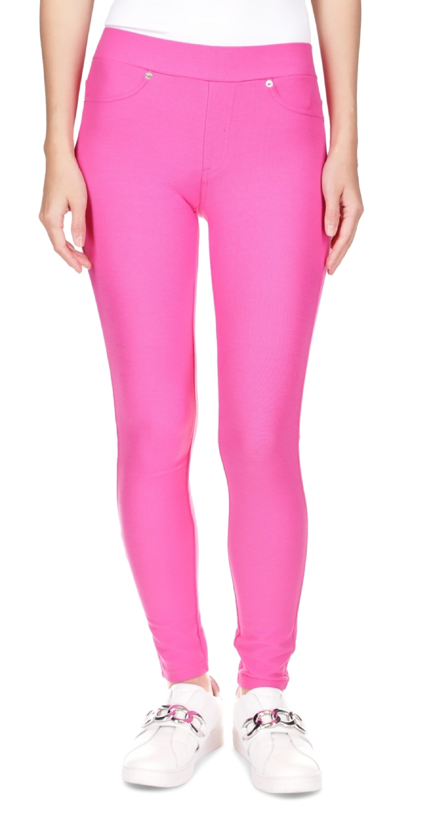 Leggings femininas Michael Kors rosa tamanho pequeno grande