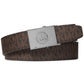Cinto reversível com logotipo Michael Kors masculino, marrom, tamanho regular