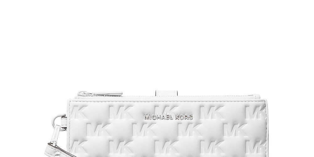 Michael Kors Jet Set Wristlet Feminino Cinza Tamanho Regular