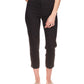 Calça Capri Feminina Michael Kors com Fenda Preta Tamanho 6