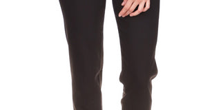 Calça Capri Feminina Michael Kors com Fenda Preta Tamanho 6