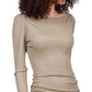Vestido curto franzido brilhante feminino Michael Kors, verde, tamanho grande