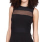 Vestido Michael Kors Feminino Mesh TrimFit &amp; Flare Preto Tamanho Pequeno Extra Grande