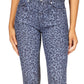 Calça Jeans Skinny Reta Selma Cintura Alta Feminina Michael Kors Azul Tamanho 2 Petite