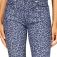 Calça Jeans Skinny Reta Selma Cintura Alta Feminina Michael Kors Azul Tamanho 8 Petite