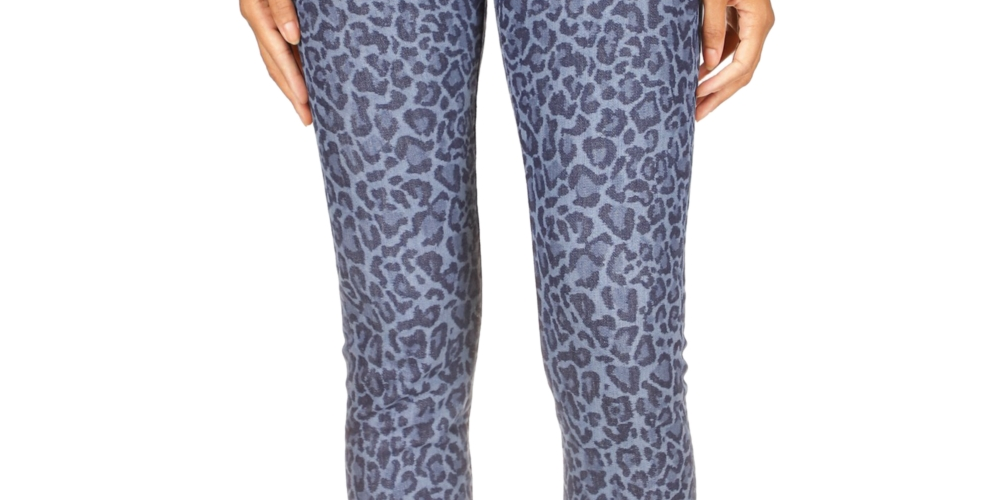 Calça Jeans Skinny Reta Selma Cintura Alta Feminina Michael Kors Azul Tamanho 8 Petite